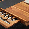 Thoughtfol Charcuterie Sets Exquisite Acacia Wood Charcuterie Board Set with Charcuterie Guide | Thoughtfols Premium Gift Collection: The Ultimate Gift for a food enthusiast | Perfect Gift for Housewarming, Wedding and Welcoming