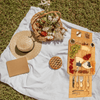 Thoughtfol Charcuterie Sets Thoughtfol Deluxe Bamboo Cheese Board Set | Charcuterie and Pairing Guide | Large Wooden Board | Unique Housewarming Gift | Perfect for Appetizers, Cheese Platters, Meat and Cheese Trays | Wood Serving Board | The Ultimate Gift for Food Enthusiasts!