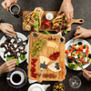 Thoughtfol Charcuterie Sets Thoughtfol Deluxe Bamboo Cheese Board Set | Charcuterie and Pairing Guide | Large Wooden Board | Unique Housewarming Gift | Perfect for Appetizers, Cheese Platters, Meat and Cheese Trays | Wood Serving Board | The Ultimate Gift for Food Enthusiasts!