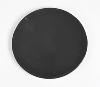Thoughtfol Serving Board Timeless Sophistication: Matte Noir Enamelled Wooden Platter